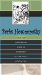 Mobile Screenshot of barbsanimalhomeopathy.co.nz